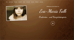 Desktop Screenshot of eva-maria-falk.de