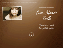Tablet Screenshot of eva-maria-falk.de